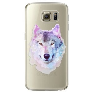 Plastové pouzdro iSaprio - Wolf 01 - Samsung Galaxy S6 Edge