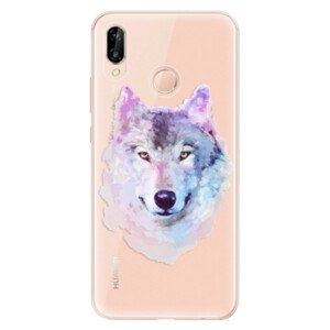 Odolné silikonové pouzdro iSaprio - Wolf 01 - Huawei P20 Lite