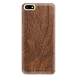 Odolné silikonové pouzdro iSaprio - Wood 10 - Huawei Y5 2018