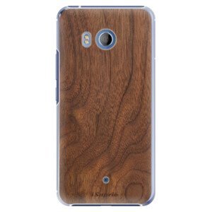 Plastové pouzdro iSaprio - Wood 10 - HTC U11