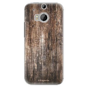 Plastové pouzdro iSaprio - Wood 11 - HTC One M8