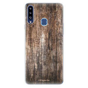 Odolné silikonové pouzdro iSaprio - Wood 11 - Samsung Galaxy A20s