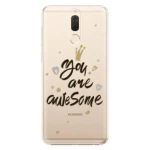 Plastové pouzdro iSaprio - You Are Awesome - black - Huawei Mate 10 Lite