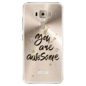 Plastové pouzdro iSaprio - You Are Awesome - black - Asus ZenFone 3 ZE520KL