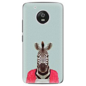 Plastové pouzdro iSaprio - Zebra 01 - Lenovo Moto G5