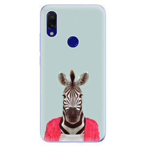 Odolné silikonové pouzdro iSaprio - Zebra 01 - Xiaomi Redmi 7