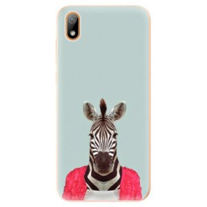 Odolné silikonové pouzdro iSaprio - Zebra 01 - Huawei Y5 2019