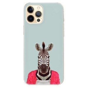 Odolné silikonové pouzdro iSaprio - Zebra 01 - iPhone 12 Pro Max