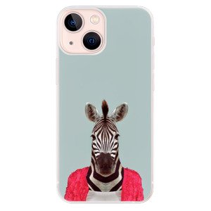 Odolné silikonové pouzdro iSaprio - Zebra 01 - iPhone 13 mini