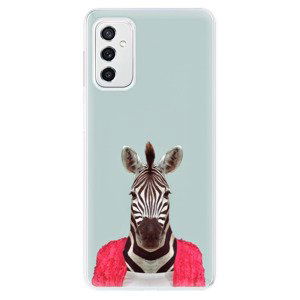 Odolné silikonové pouzdro iSaprio - Zebra 01 - Samsung Galaxy M52 5G