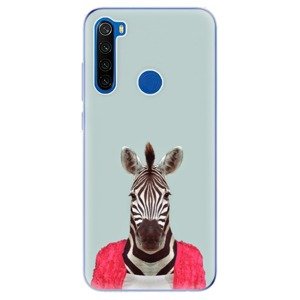 Odolné silikonové pouzdro iSaprio - Zebra 01 - Xiaomi Redmi Note 8T