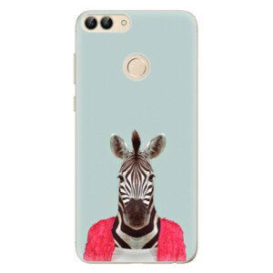 Odolné silikonové pouzdro iSaprio - Zebra 01 - Huawei P Smart