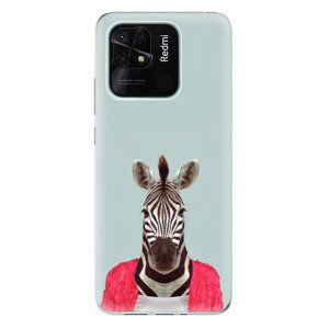 Odolné silikonové pouzdro iSaprio - Zebra 01 - Xiaomi Redmi 10C