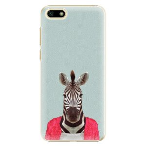 Plastové pouzdro iSaprio - Zebra 01 - Huawei Y5 2018