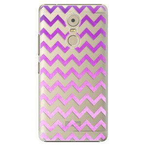 Plastové pouzdro iSaprio - Zigzag - purple - Lenovo K6 Note