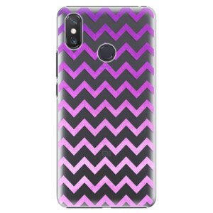 Plastové pouzdro iSaprio - Zigzag - purple - Xiaomi Mi Max 3