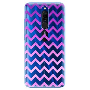 Plastové pouzdro iSaprio - Zigzag - purple - Xiaomi Redmi 8