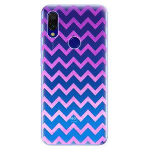 Odolné silikonové pouzdro iSaprio - Zigzag - purple - Xiaomi Redmi 7