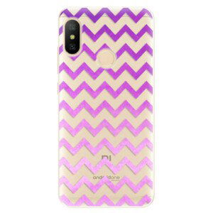 Odolné silikonové pouzdro iSaprio - Zigzag - purple - Xiaomi Mi A2 Lite