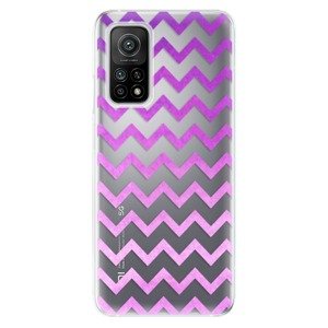 Odolné silikonové pouzdro iSaprio - Zigzag - purple - Xiaomi Mi 10T / Mi 10T Pro