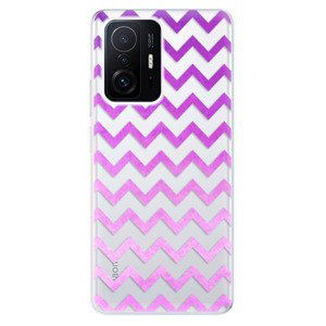 Odolné silikonové pouzdro iSaprio - Zigzag - purple - Xiaomi 11T / 11T Pro