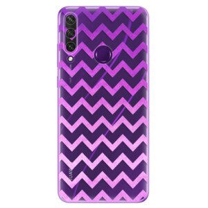 Odolné silikonové pouzdro iSaprio - Zigzag - purple - Huawei Y6p