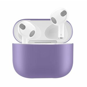 Silikonové pouzdro pro Airpods 3 - fialová