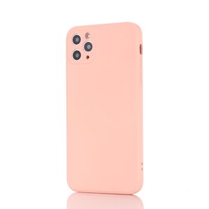 Silikonový kryt pro iPhone 11 Pro Max růžový