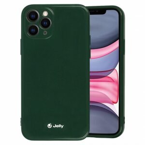 Jelly case Samsung Galaxy M51, tmavě zelený