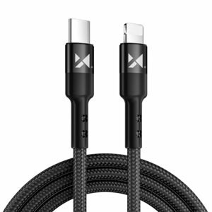 Wozinsky kabel USB-C - Lightning, Power Delivery 18W, 1m černý (WUC-PD-CL1B)