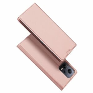 Dux Ducis Skin Pro, knížkové pouzdro, Xiaomi Redmi Note 12 Pro / Poco X5 Pro 5G, růžové