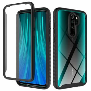 Techsuit Defense360 Pro + Ochranná fólie, Xiaomi Redmi Note 8 Pro, černý