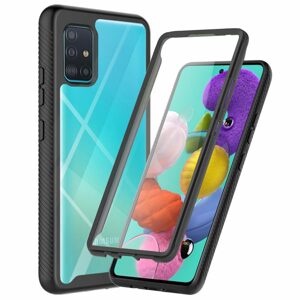 Techsuit Defense360 Pro + Ochranná fólie, Samsung Galaxy A51, černý