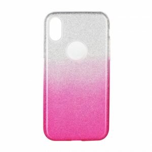 Obal Forcell Shining, iPhone 11 Pro, stříbrno růžový