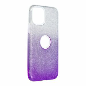 Obal Forcell Shining, iPhone 11 Pro, stříbrno fialový