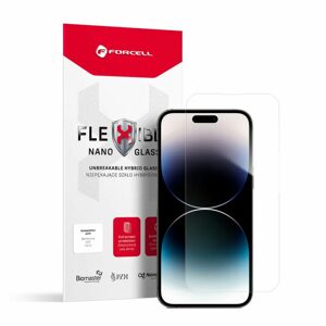 Forcell Flexible Nano Glass hybridní sklo, iPhone XR / 11, průhledné