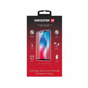 Swissten Full Glue, Color frame, Case friendly, Ochranné tvrzené sklo, VIVO Y11s, černé