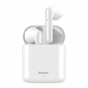 Baseus Bluetooth TWS Encok W09 mini bezdrátové sluchátka, bílé (NGW09-02)