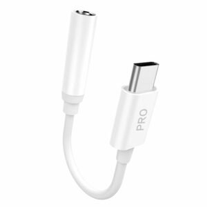 Dudao Adaptér USB-C - Jack 3,5 mm. bílý (L16CPro white)