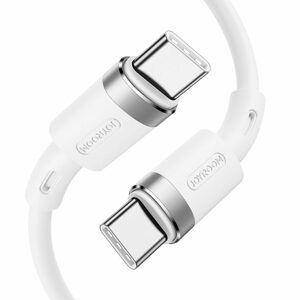 Joyroom kabel USB-C - USB-C, PD 60W, 1,2m, bílý (S-1230N9)