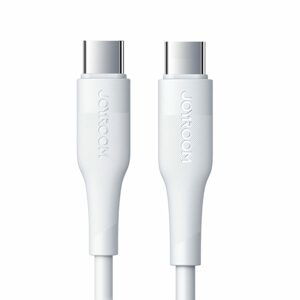 Joyroom odolný kabel USB-C - USB-C, PD 60W, 1,8 m, bílý (S-1830M3)