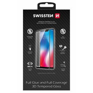 Swissten Ultra durable 3D Full Glue Ochranné tvrzené sklo, Samsung Galaxy S21 FE, černé