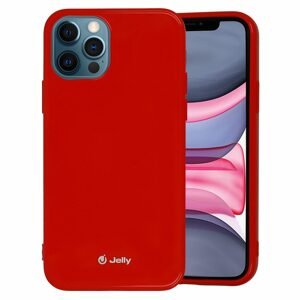 Jelly case iPhone 13, červený