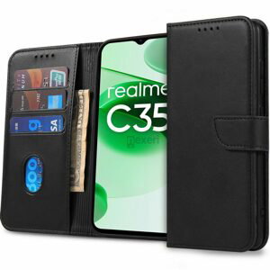 Tech-Protect Realme C35, černé pouzdro
