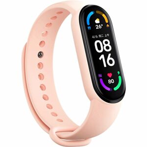 Náramek pro Xiaomi Mi Band 5 / 6, světle růžový