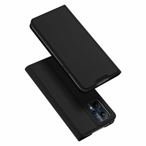 Dux Ducis Skin Leather case, knížkové pouzdro, Realme 9 Pro, černé