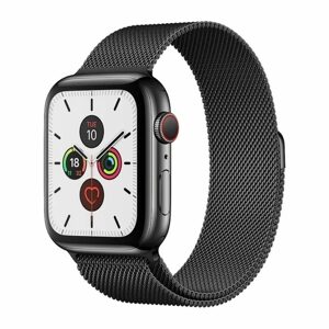 Magnetic Strap řemínek pro Apple Watch 7 (45mm), černý