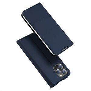 Dux Ducis Skin Leather case, knížkové pouzdro, iPhone 14 Pro Max, modré
