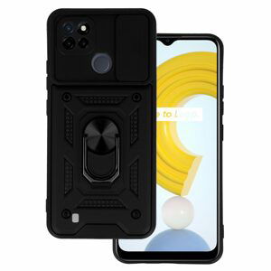 Slide Camera Armor Case obal, Realme C21Y / C25Y, černý
