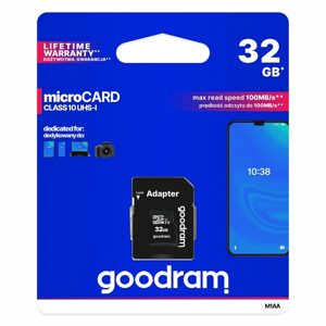 Micro SD karta s adaptérem 32 GB